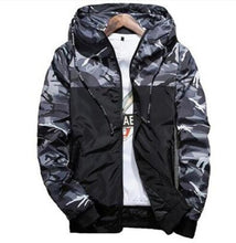 Load image into Gallery viewer, Spring Autumn Mens Casual Camouflage Hoodie Jacket Men