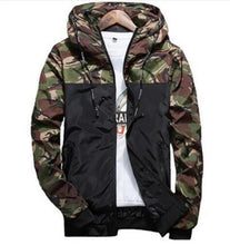 Load image into Gallery viewer, Spring Autumn Mens Casual Camouflage Hoodie Jacket Men