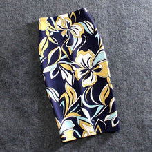 Load image into Gallery viewer, Women Skirts 20 Colors Print Flowers Pencil Skirt Summer Casual Skirts Fashion