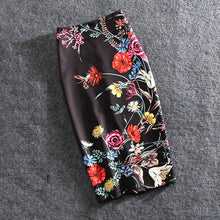 Load image into Gallery viewer, Women Skirts 20 Colors Print Flowers Pencil Skirt Summer Casual Skirts Fashion