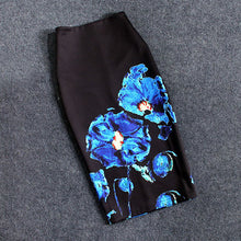 Load image into Gallery viewer, Women Skirts 20 Colors Print Flowers Pencil Skirt Summer Casual Skirts Fashion