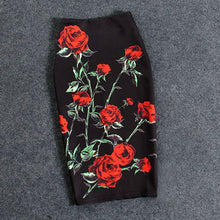 Load image into Gallery viewer, Women Skirts 20 Colors Print Flowers Pencil Skirt Summer Casual Skirts Fashion